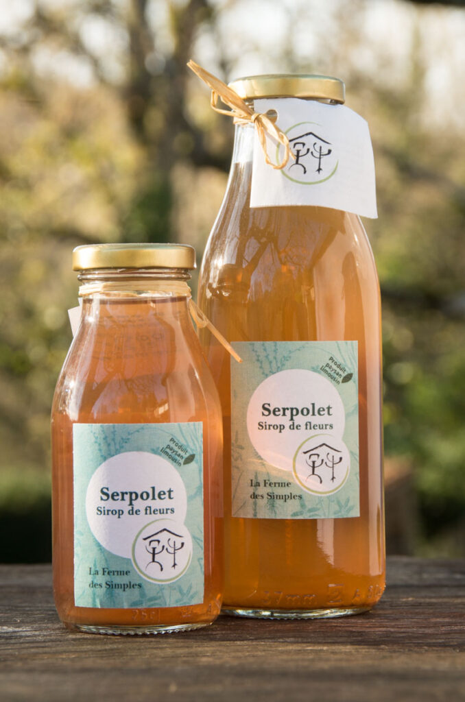 Sirop de fleurs de serpolet